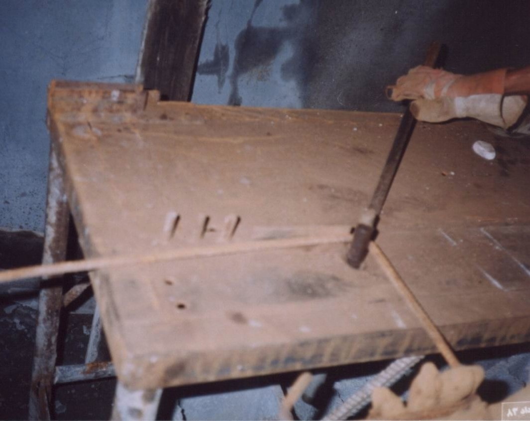 ميز كار جهت خمكردن ميلهگرد