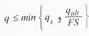 بارگذاری روی پی سطحی 