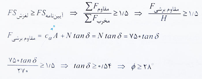 جلوگیری از لغزش پی 