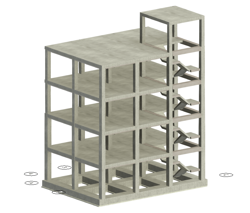 مدلسازی ساختمان بتنی در رویت استراکچرز