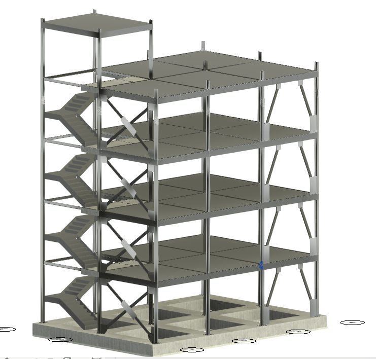 مدلسازی سازه فولادی در رویت استراکچرز