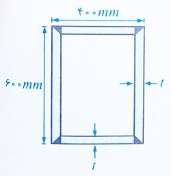مقطع قوطی ستون 