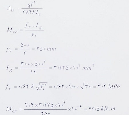 لنگر ترک خوردگی تیر
