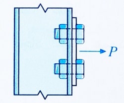 طراحی اتصالات پیچی تحت اثر نیروی کششی خالص