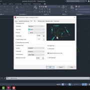 qqwww11 آموزش اتوکد Autocad | تغییر استایل اندازه گذاری در اتوکد